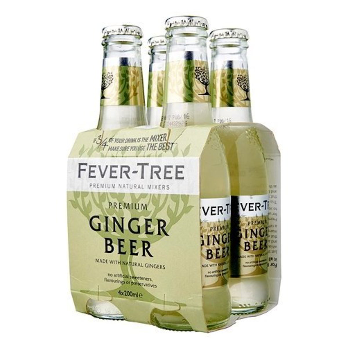 GINGER BEER TONIC WATER VETRO FEVER TREE ML. 200 secondo