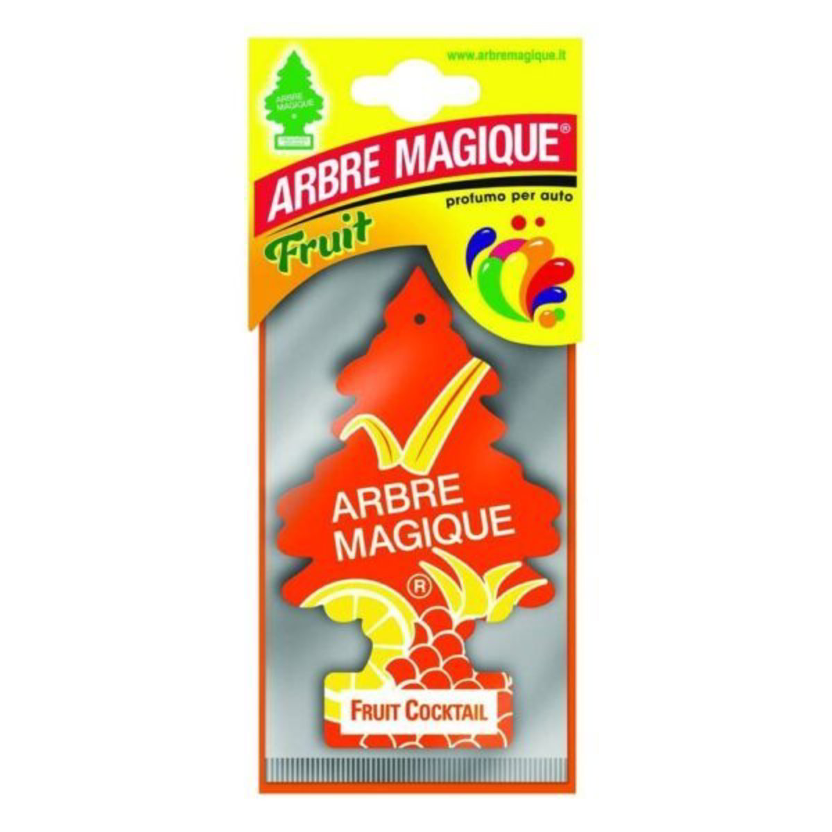 Profumatore automobile fruit fruit cocktail ARBRE MAGIQUE 3 X 5 G