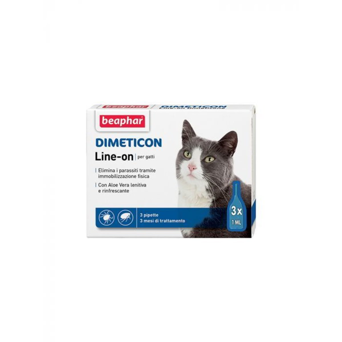 DIMETICON GATTO 3 PIPETTE BEAPHAR - l'ecommerce secondo Iper Tosano