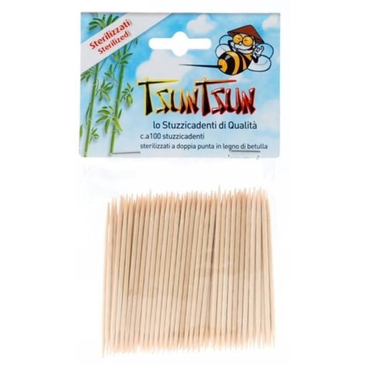 Wunder Stuzzicadenti Aromatizzati – 300 Pz In 8 Gusti (Pesca/Ice) – Alito Fresco E Igiene Dentale