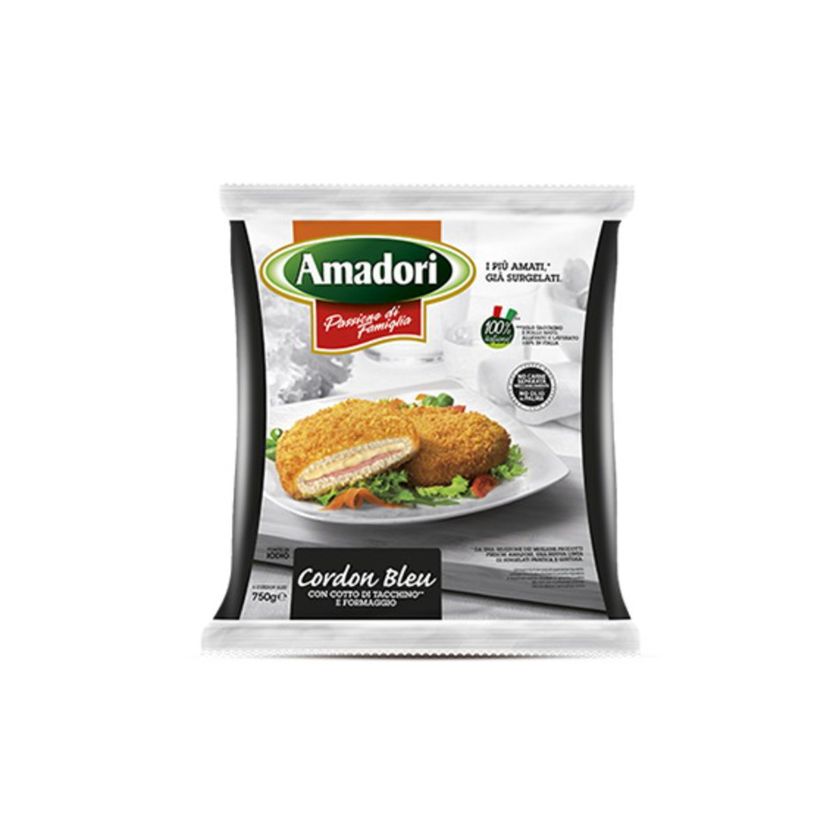 CORDON BLEU PROSSCIUTTO E FORMAGGIO AMADORI GR. 750 - l&amp;#39;ecommerce ...