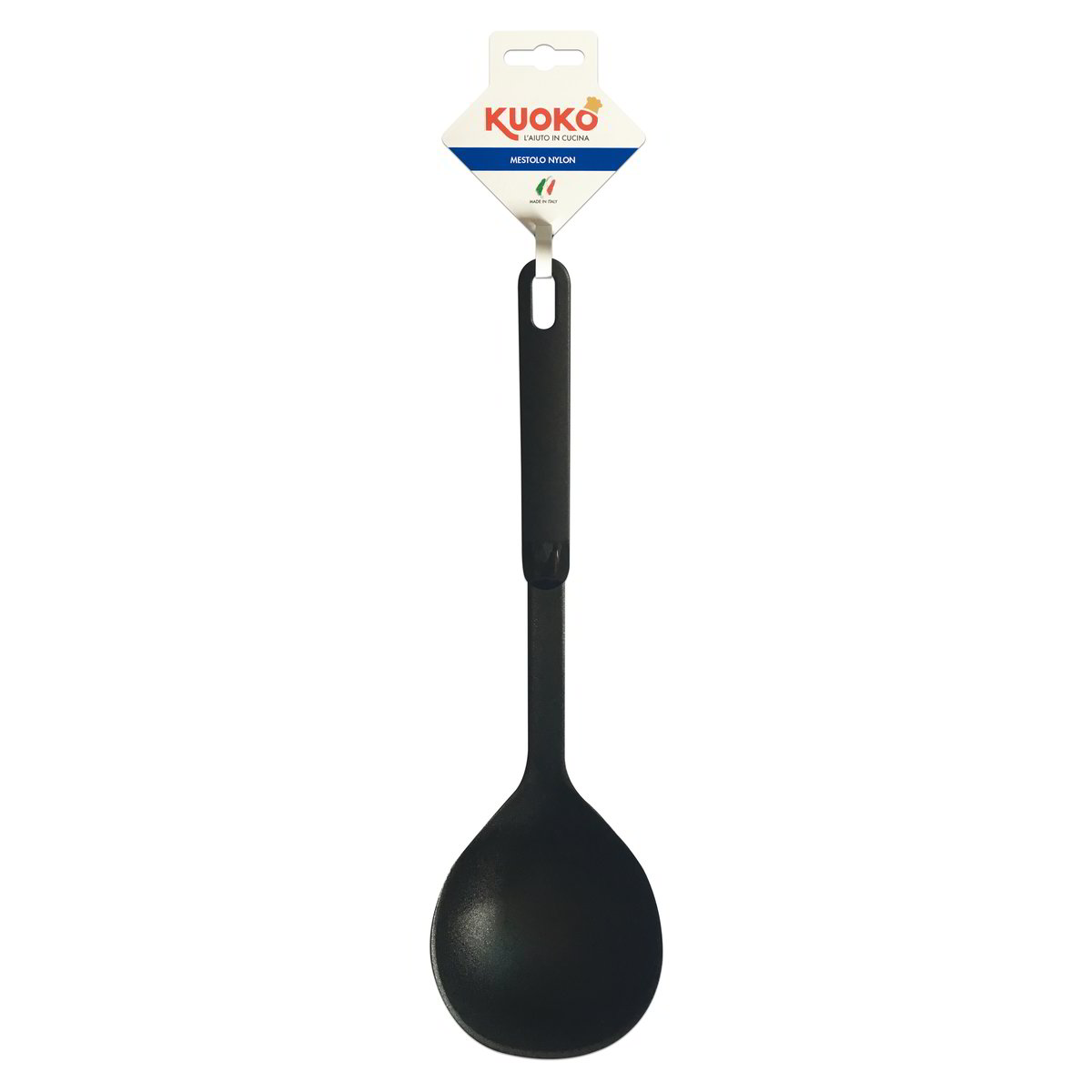 KOTARBAU Mestolo Da Cucina In Legno 38 Cm - Cucchiaio Per Zuppe E Salse, Fatto A Mano, Resistente E Naturale, Con Foro Per Appenderlo - 2