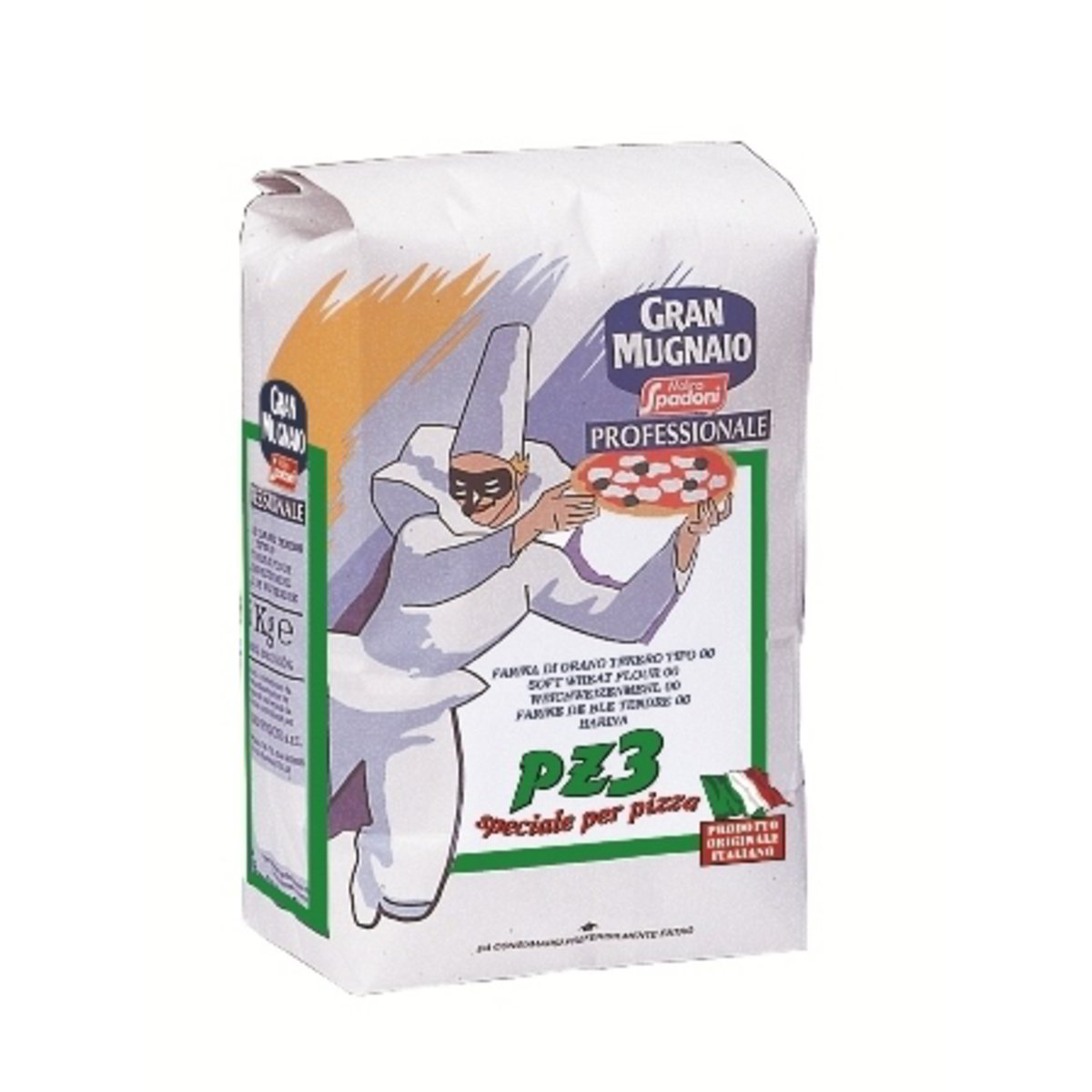 FARINA DI GRANO TENERO TIPO 00 PER PIZZA PZ3 MOLINO SPADONI KG. 15 - l ...