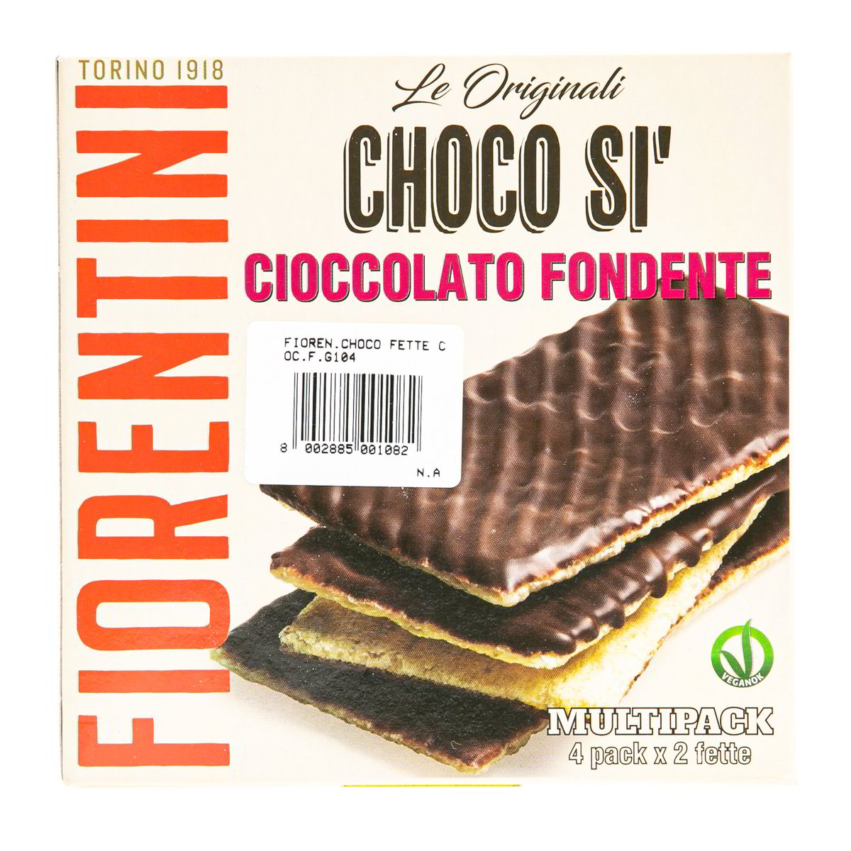 CHOCO FETTE CIOCCOLATO FONDENTE FIORENTINI GR.104 - l'ecommerce secondo ...