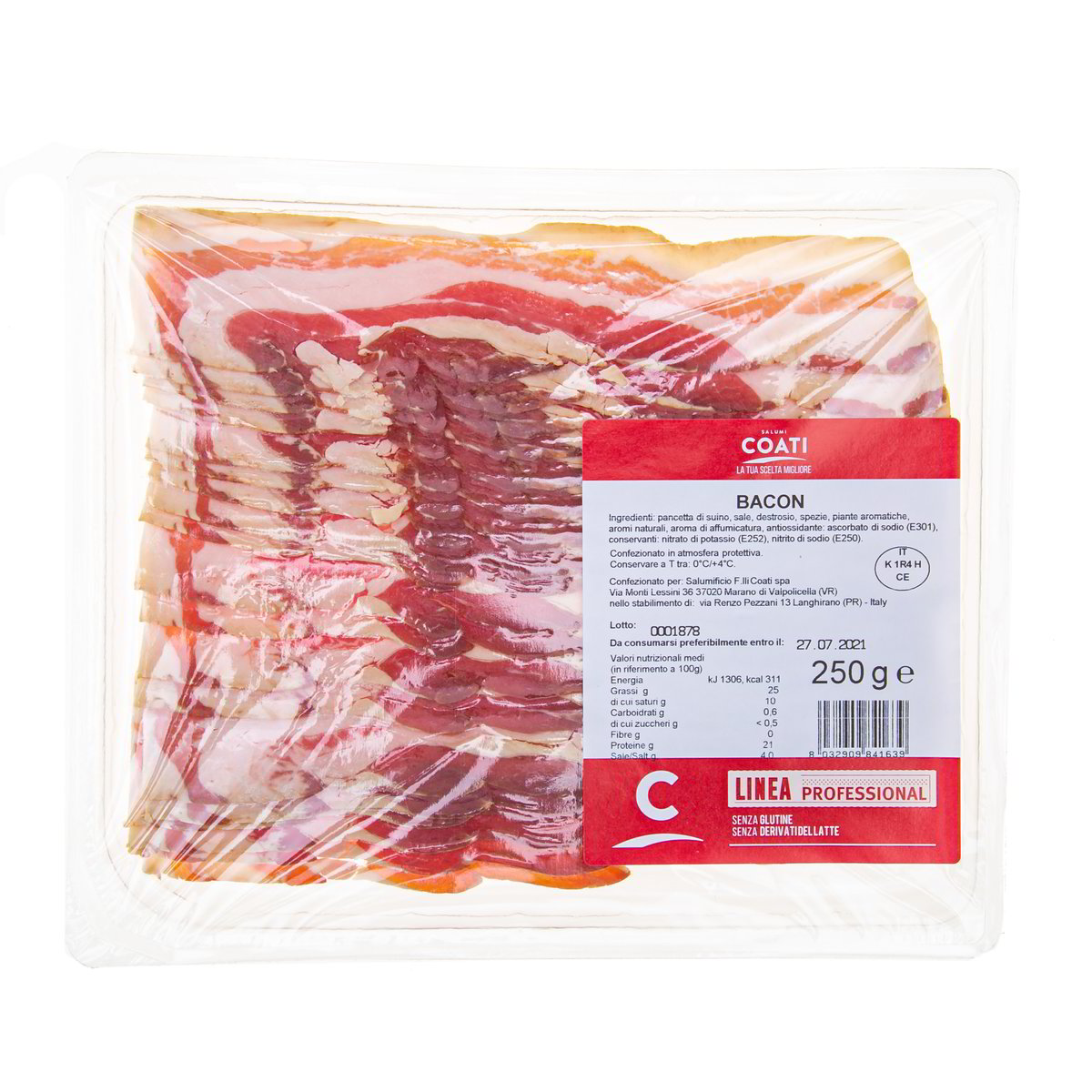 PANCETTA BACON COATI GR. 250 secondo Iper Tosano