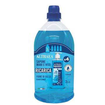 SAPONE LIQUIDO MANI E VISO FIORE DI FELCE RICARICA ALTHAEA LT. 2 -  l'ecommerce secondo Iper Tosano