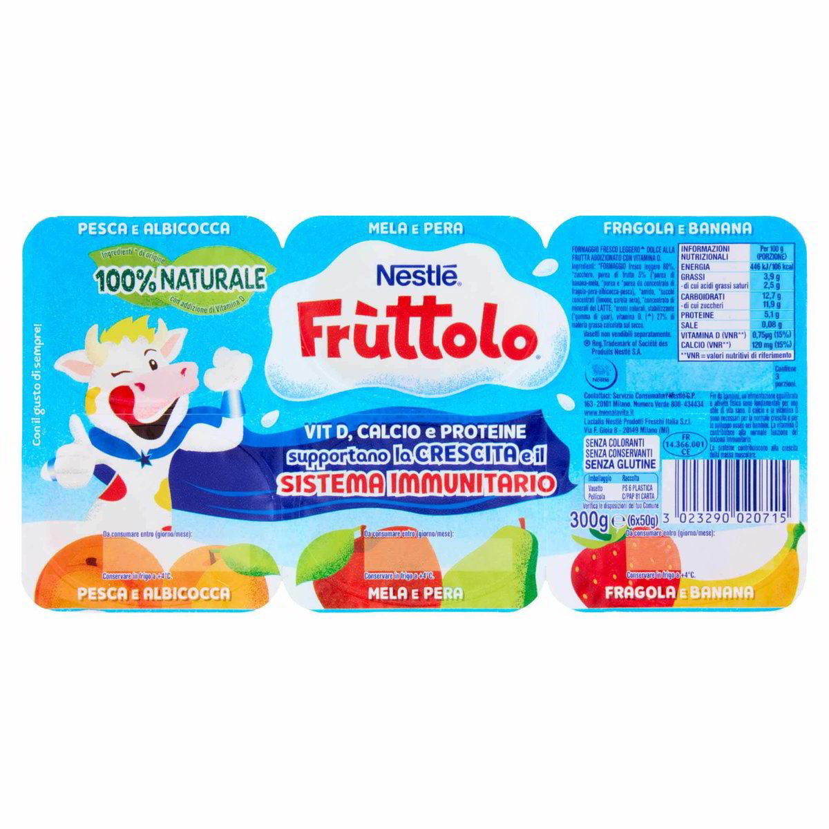 FRUTTOLO GUSTI MISTI FRUTTOLO GR. 50 X 6 PZ. - l'ecommerce secondo Iper ...