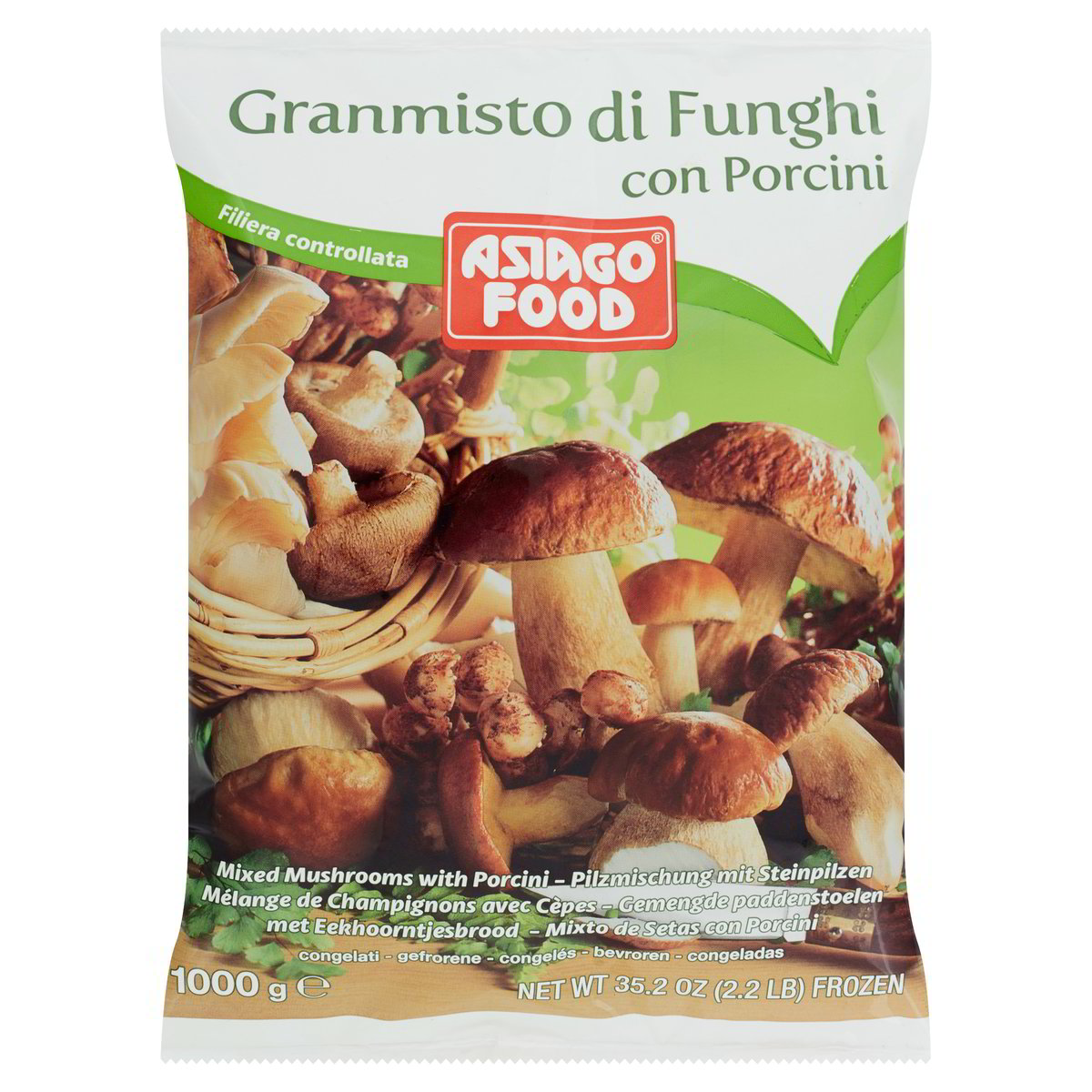 GRANMISTO DI FUNGHI CON PORCINI ASIAGO FOOD KG. 1 secondo