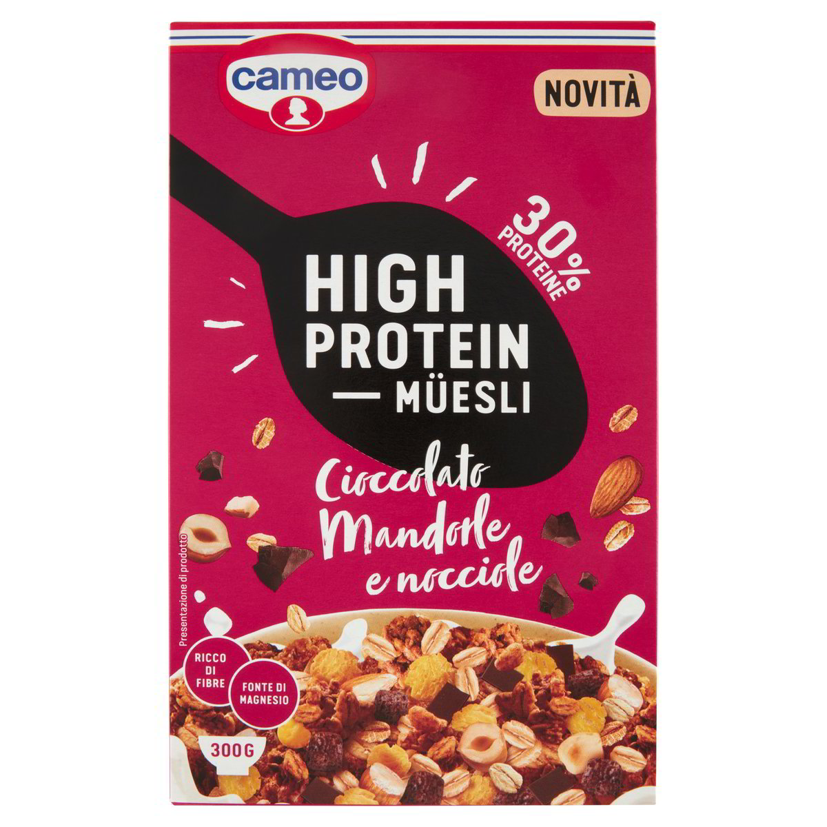 MUESLI HIGH PROTEIN GR.300 CAMEO PANEANGELI GR.300