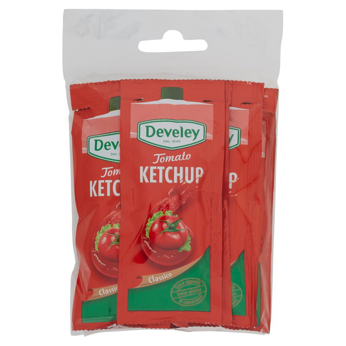 KETCHUP MONODOSE DEVELEY ML.15X6 secondo Iper Tosano
