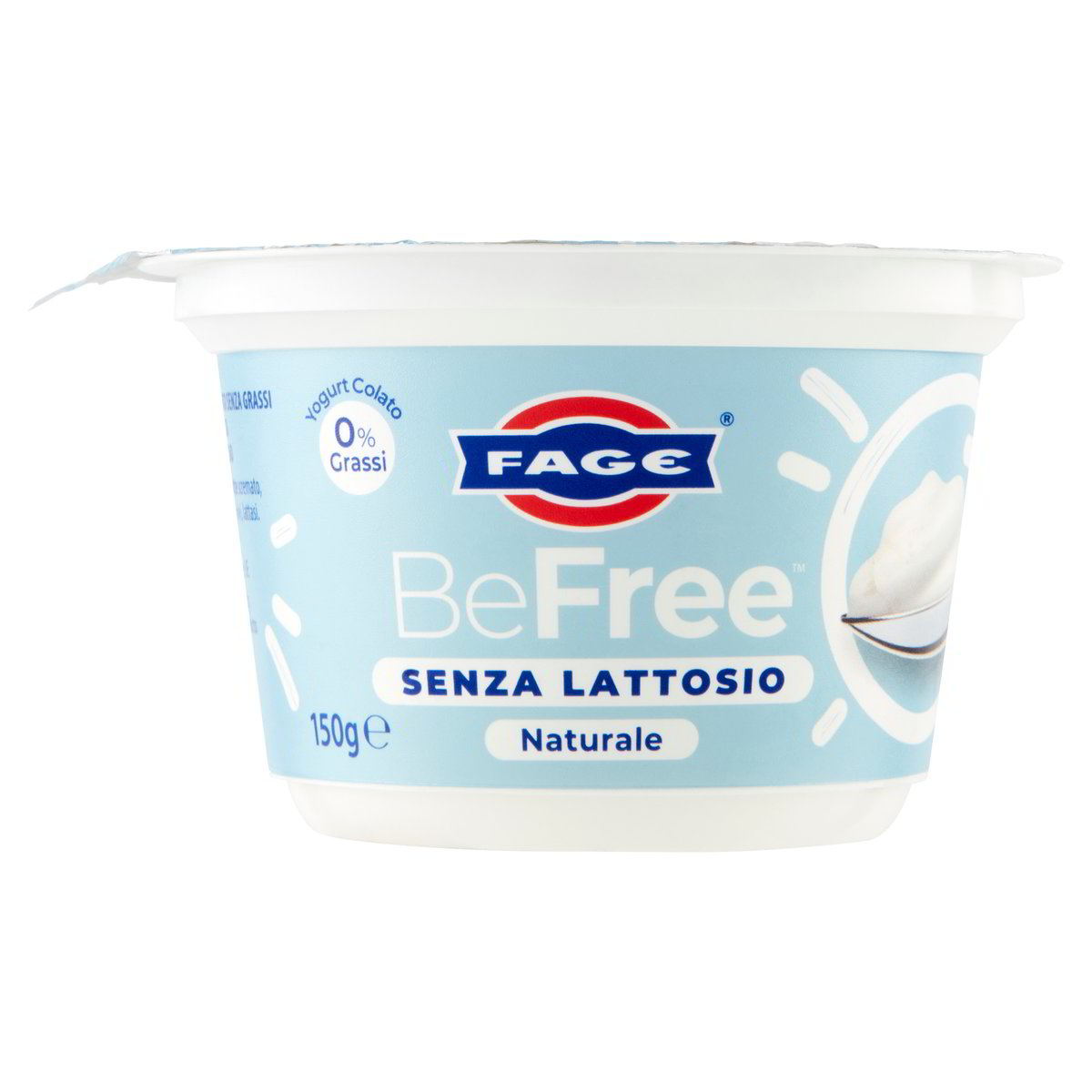 YOGURT GRECO BIANCO SENZA LATTOSIO BEFREE FAGE GR. 150