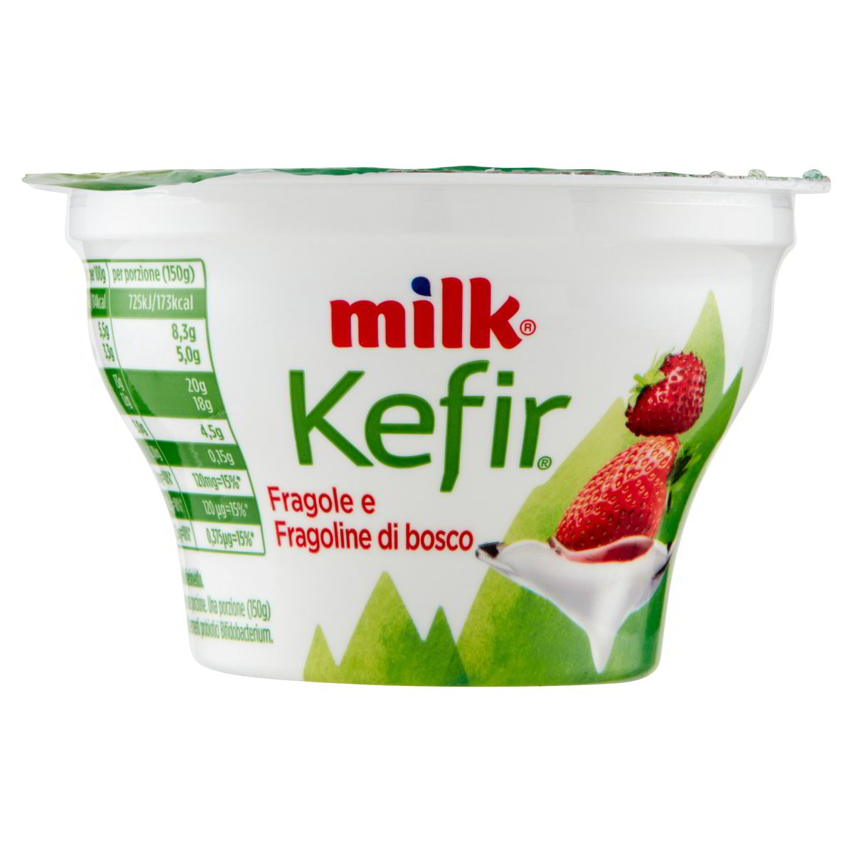 MILK YOGURT KEFIR FRAGOLE/FRAGOLINE GR. 150 secondo Iper