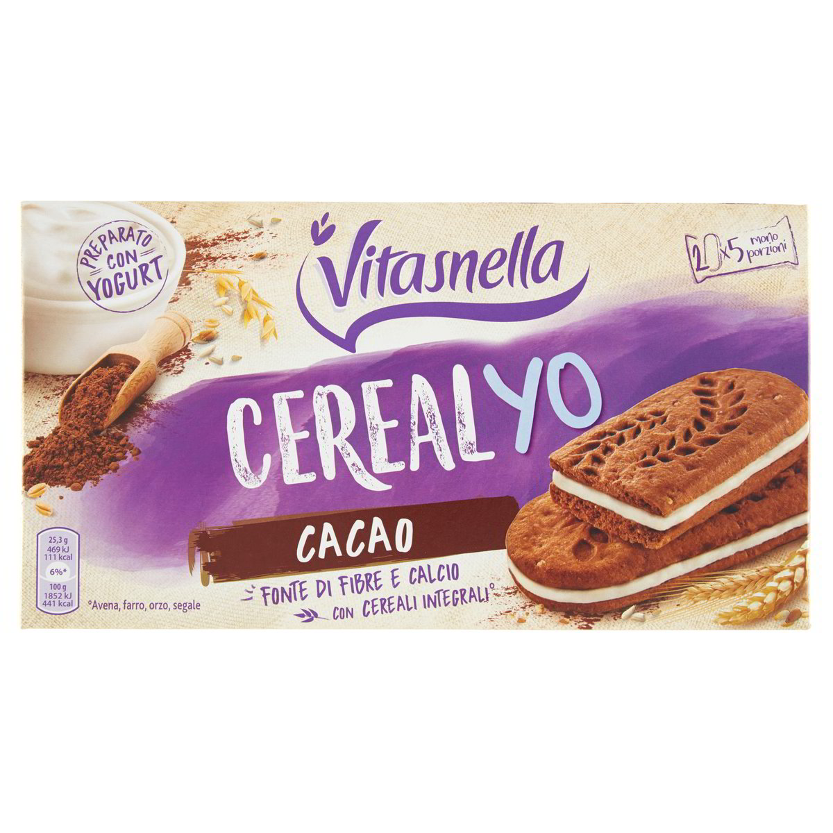 CEREALYO CACAO VITASNELLA GR.253 secondo Iper Tosano