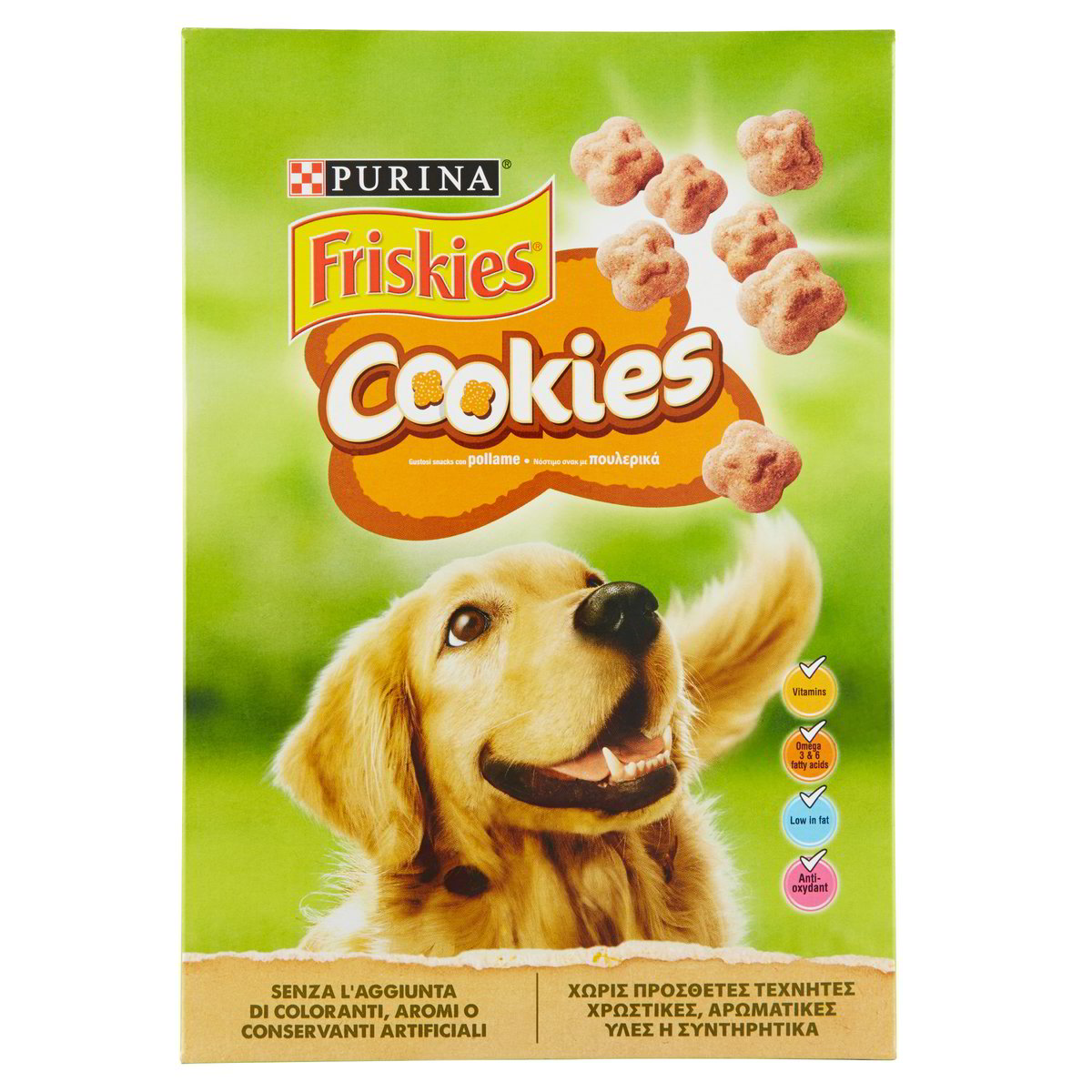 COOKIES BISCOTTI PER CANI FRISKIES GR.500 secondo Iper Tosano