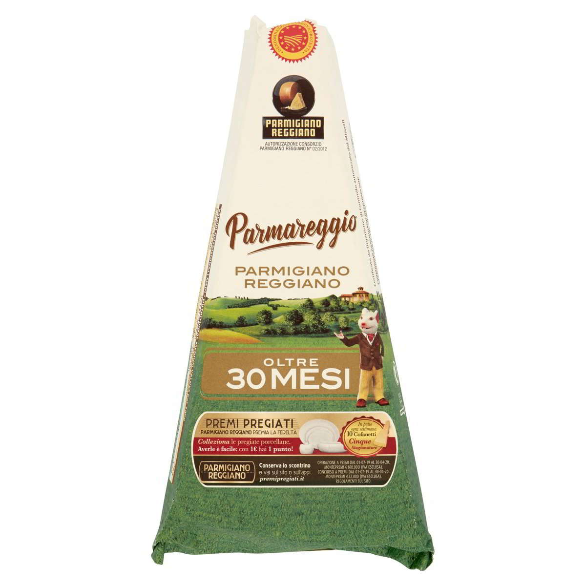 PARMIGIANO REGGIANO STAGIONATO OLTRE 30 MESI PARMAREGGIO GR. 500 - l