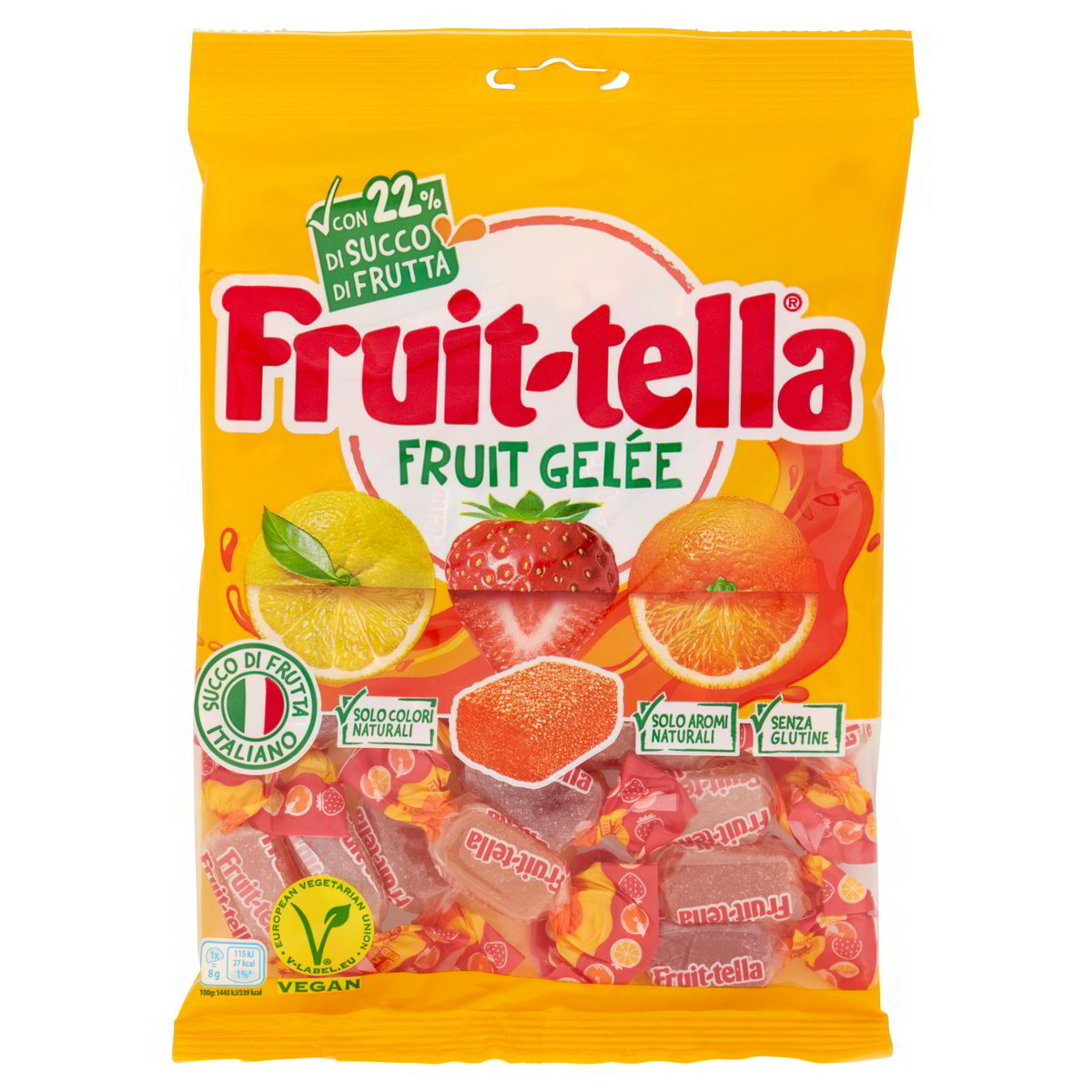 FRUITTELLA FRUIT GELÉE PERFETTI GR.180 secondo Iper Tosano