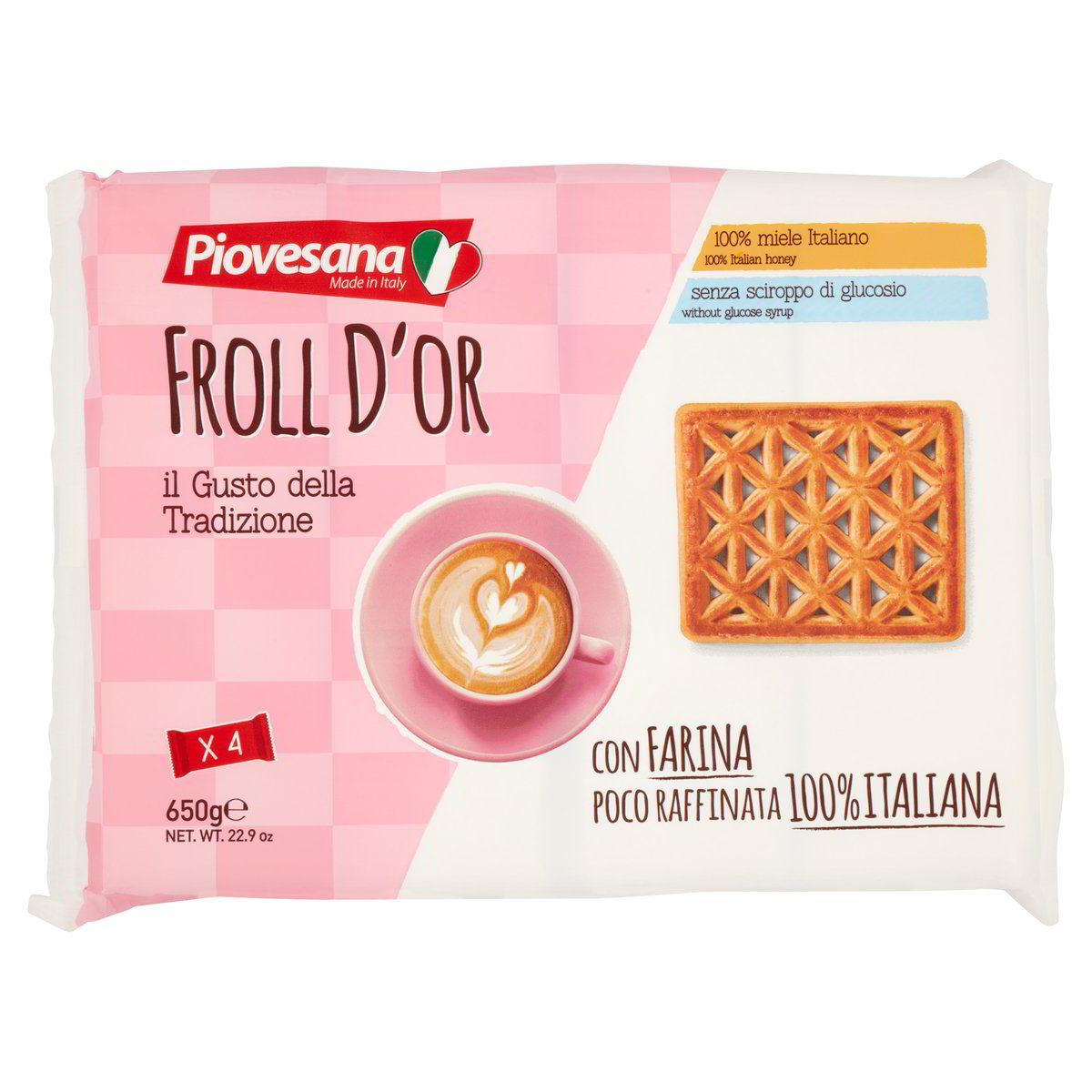 BISCOTTI FROLL D' OR PIOVESANA BISCOTTI GR.650 secondo Iper Tosano