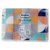 Asciugamani Max Assorbimento Renova | 6 Rotoli XXL = 12 Rotoli Standard | Carta Due Strati Bianca Per Cucina