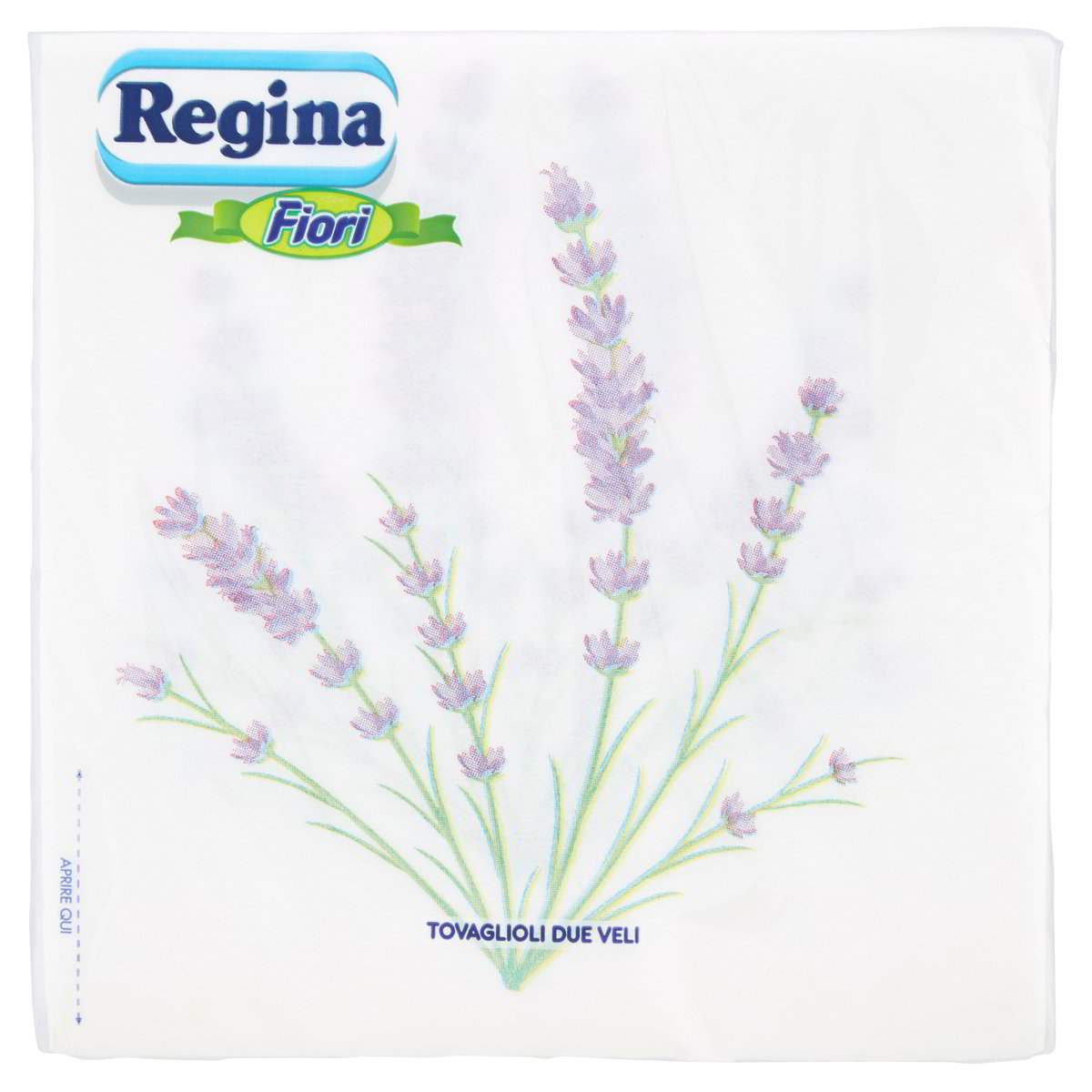 20 tovaglioli colorati con prato primaverile | fiori | primavera