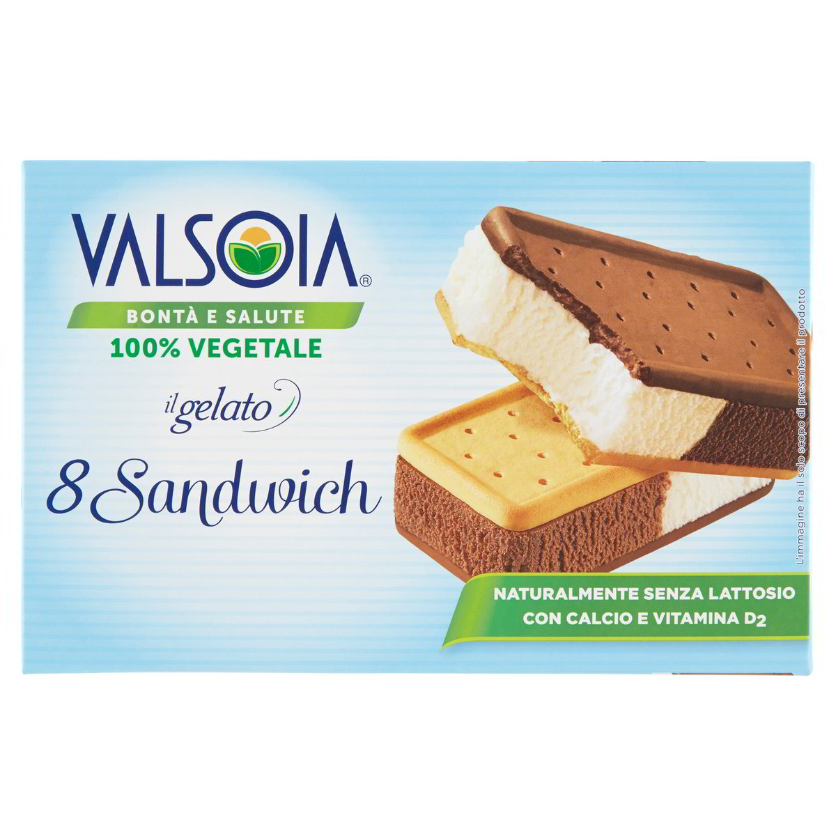 Valsoia Pacchetti SANDWICH GELATO VALSOIA GR. 40 X 8 PZ. - l'ecommerce secondo Iper Tosano